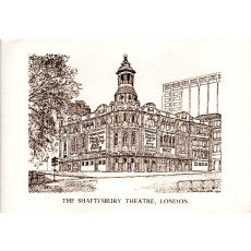 The Shaftsbury Theatre London Exterior (Notelets)